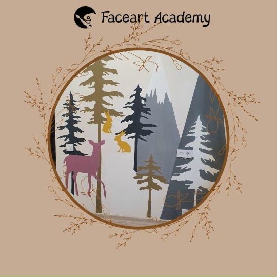 Авторская роспись стен и интерьерные картины